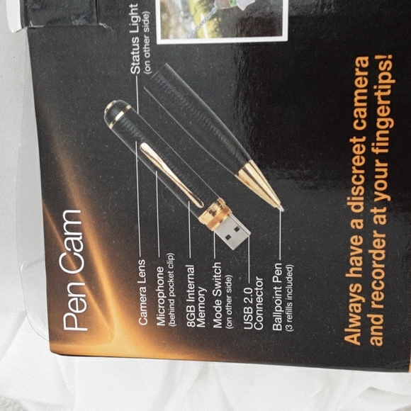 Pen Camera. NWOT. (For what you can't remember).PERSONAL ASSISTANT. - Picture 3 of 5